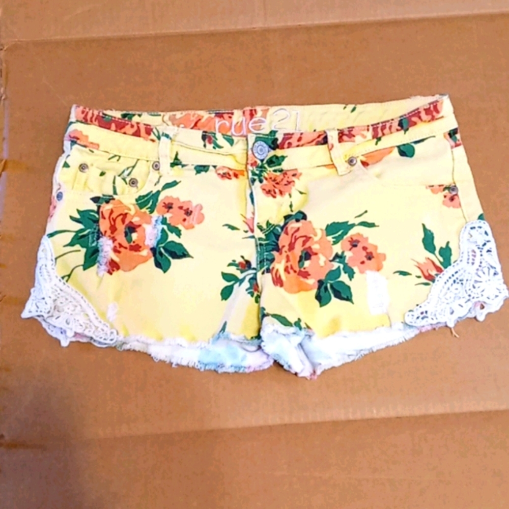 Floral shorts